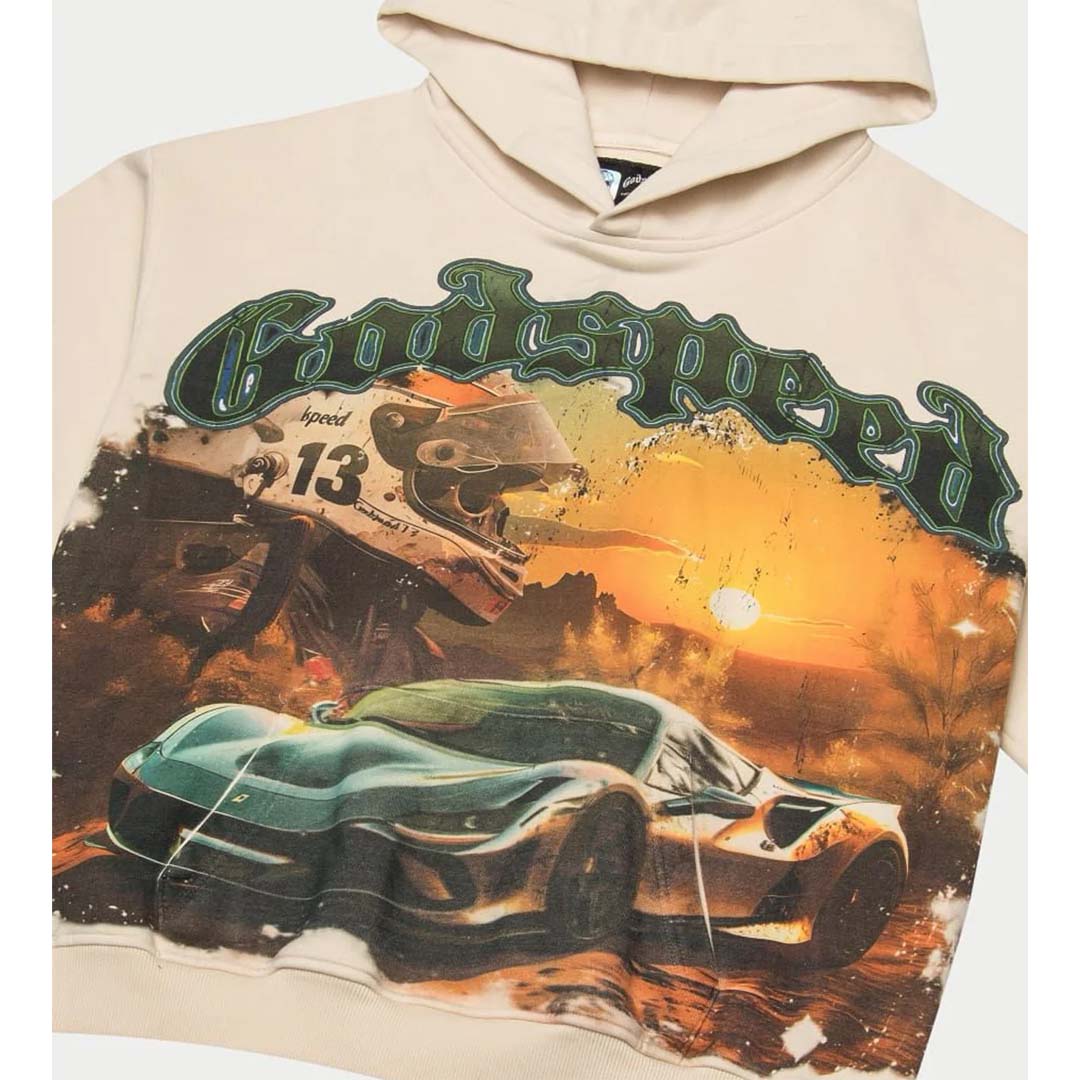 Godspeed Sunset Drift Hoodie Bone