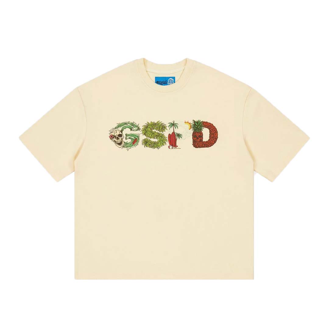 Godspeed Surfs Up Bone Tee