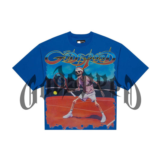 Godspeed Top Spin Blue Wash Tee
