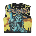Godspeed Voltage Sleeveless Black Yellow Tee