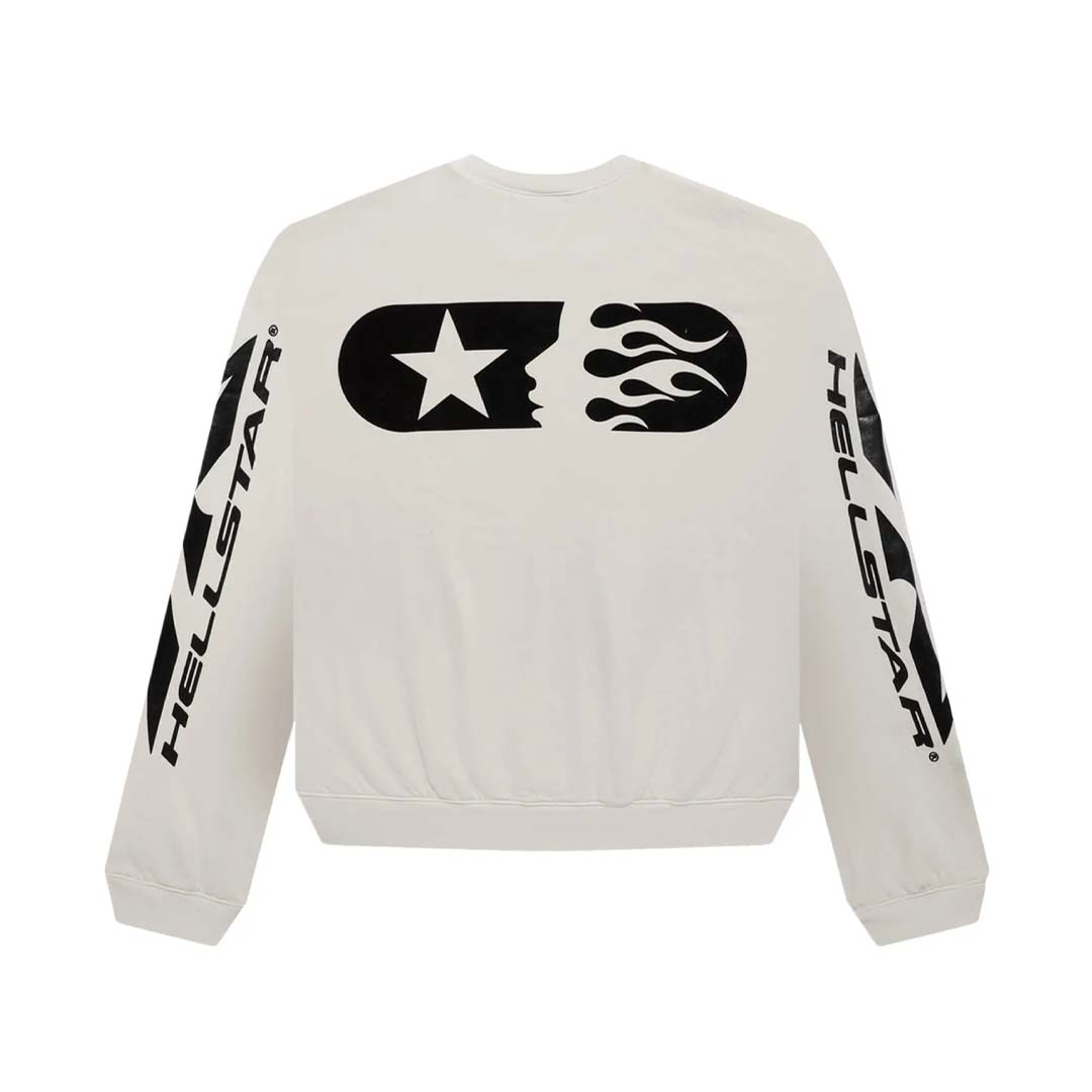 Hellstar Sports Crewneck 'White'