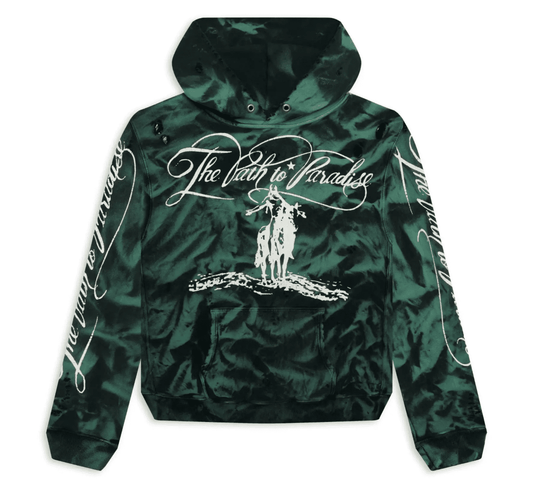 Hellstar Studios Green Marble Paradise Hoodie