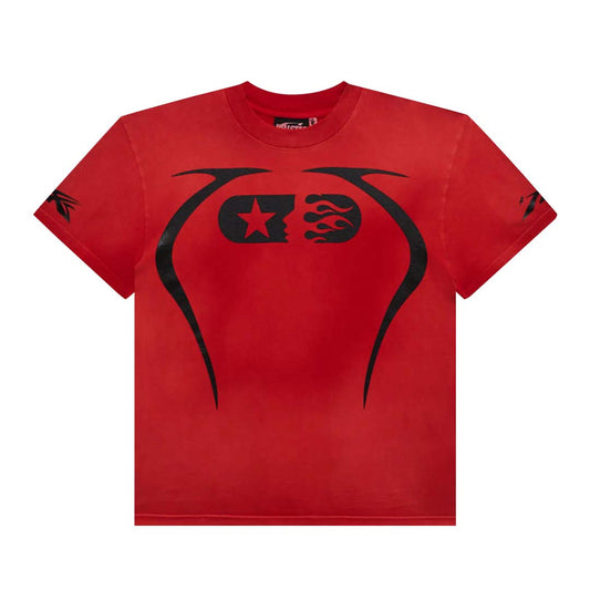 Hellstar Warm Up Tee 'Red'