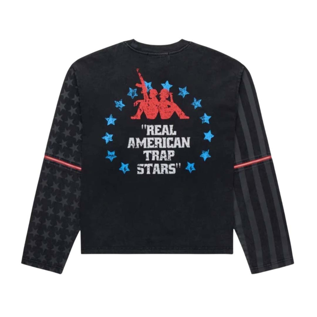Homme Femme Trapstar Long Sleeve Black Tee