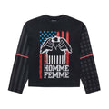 Homme Femme Trapstar Long Sleeve Black Tee