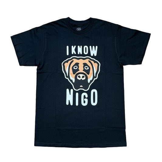 Human Made I Know Nigo Victor Dog Black Tee