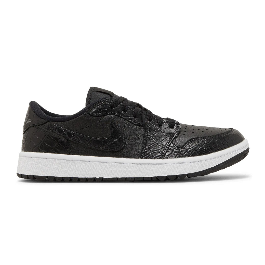 Jordan 1 Retro Low Golf Black Croc