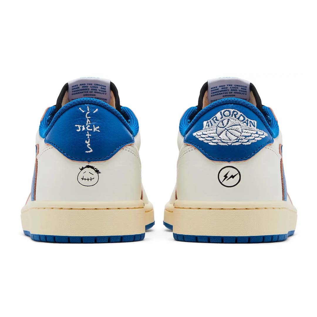 Jordan 1 Retro Low OG SP Fragment x Travis Scott Sail Military Blue