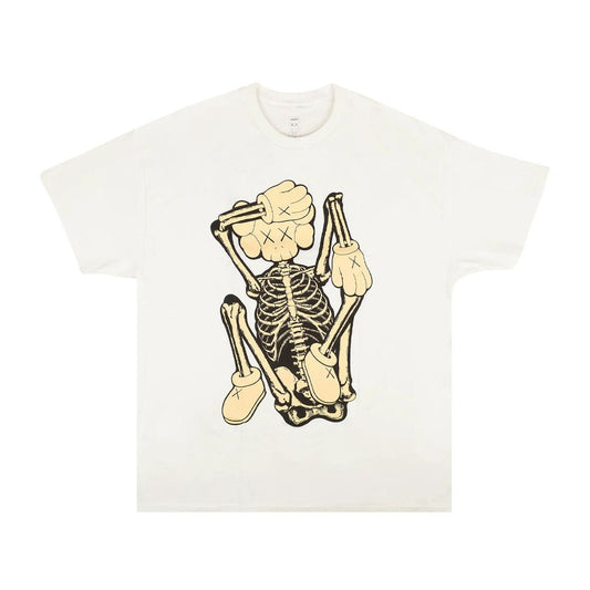 KAWS Skeleton New Fiction Bone Tee 'White'