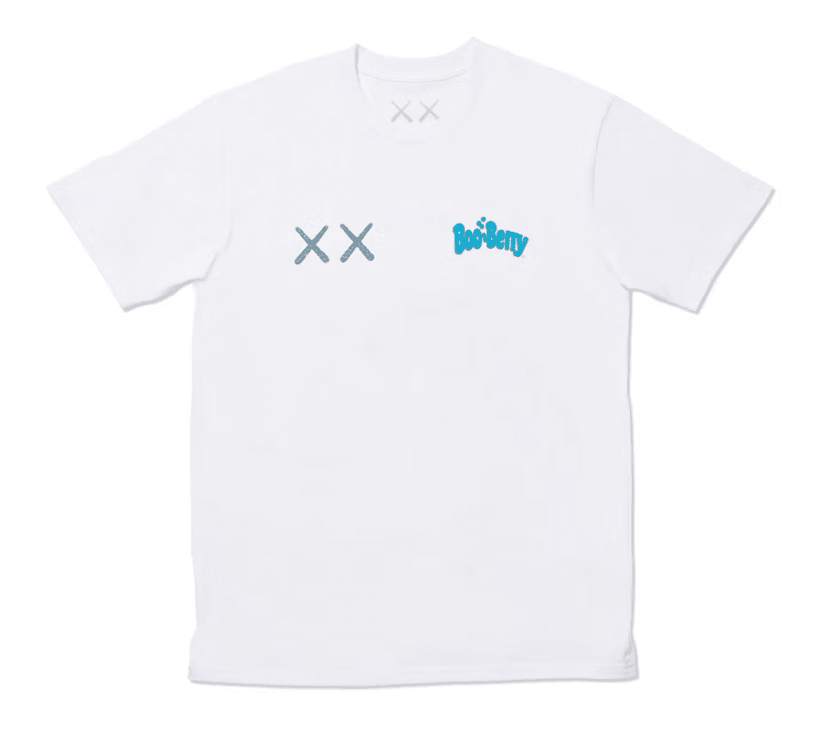 KAWS x Monsters Boo Berry Tee White