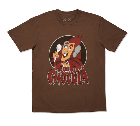 KAWS x Monsters Count Chocula Tee Brown