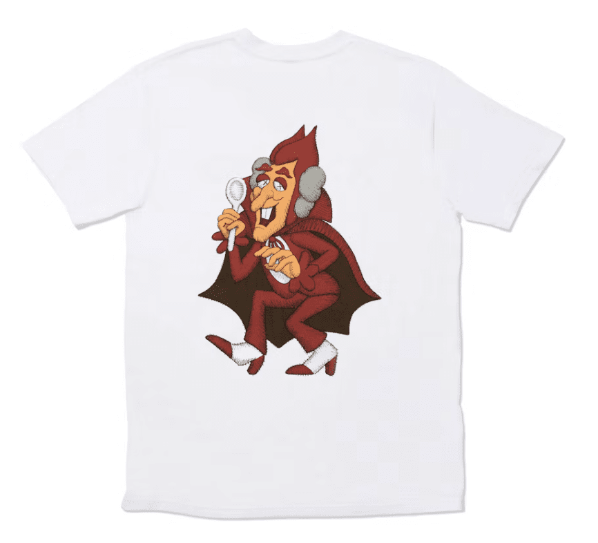 KAWS x Monsters Count Chocula Tee White