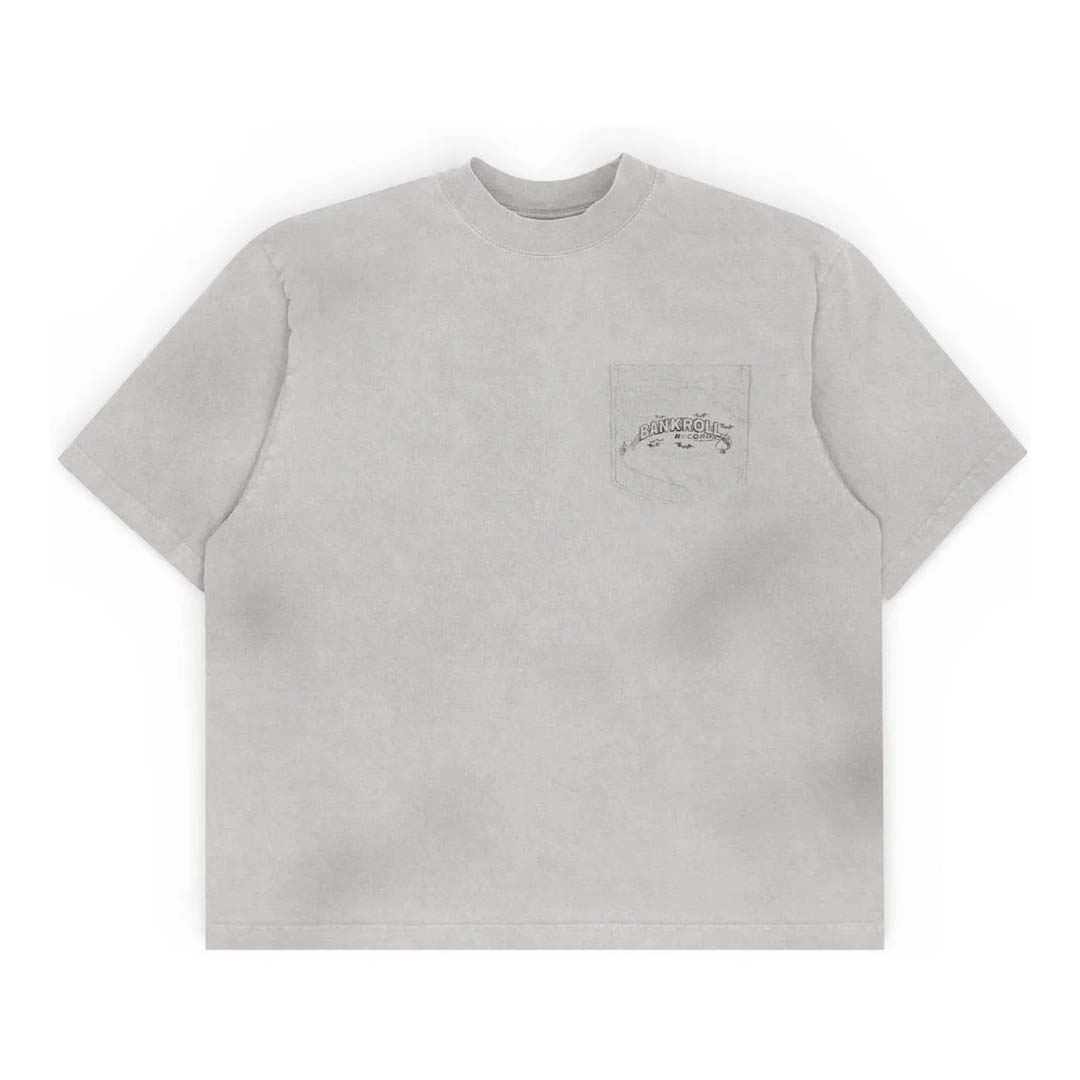 Killtec Bankroll Records Tee Faded Grey
