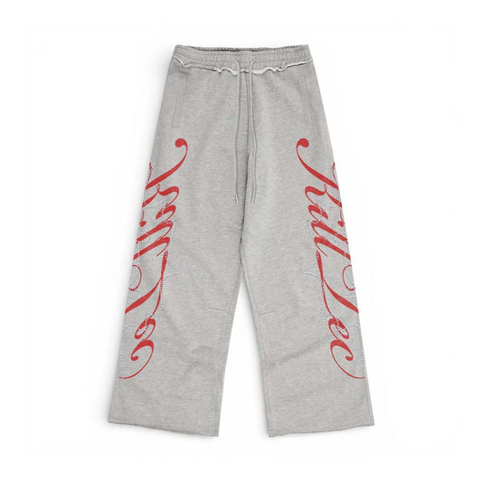 Killtec Studded Cursive Sweatpants Grey