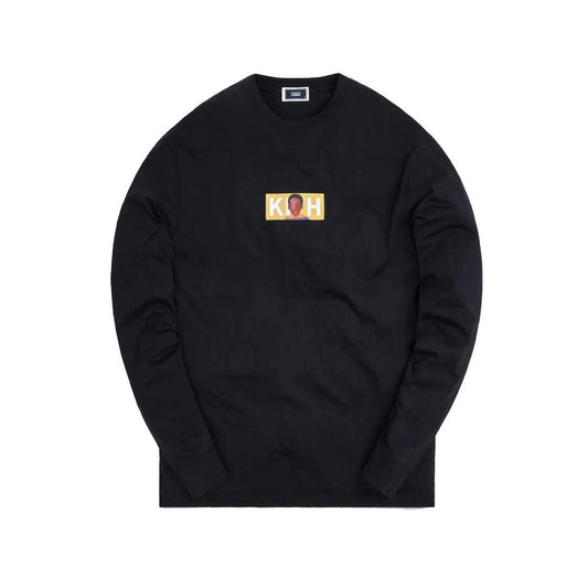 Kith For Shaina McCoy Classic Logo L/S Tee Black
