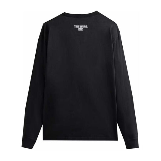 Kith The Wire My Name Is My Name Vintage Long Sleeve Tee Black