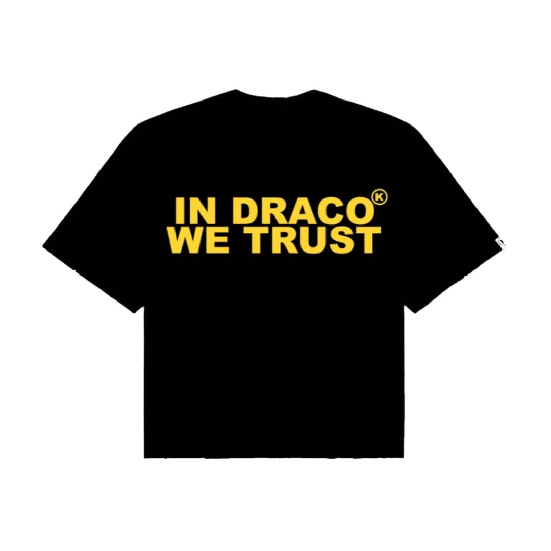 Kixkz In Draco We Trust Tee Black Yellow