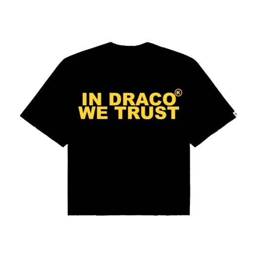Kixkz In Draco We Trust Tee Black Yellow