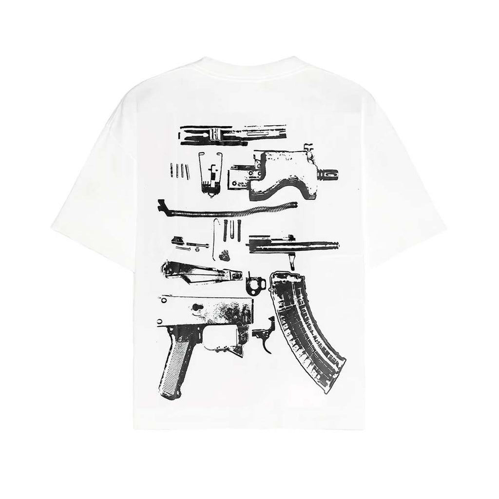 Kixkz In Draco We Trust Tee White Black