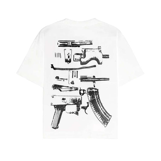 Kixkz In Draco We Trust Tee White Black