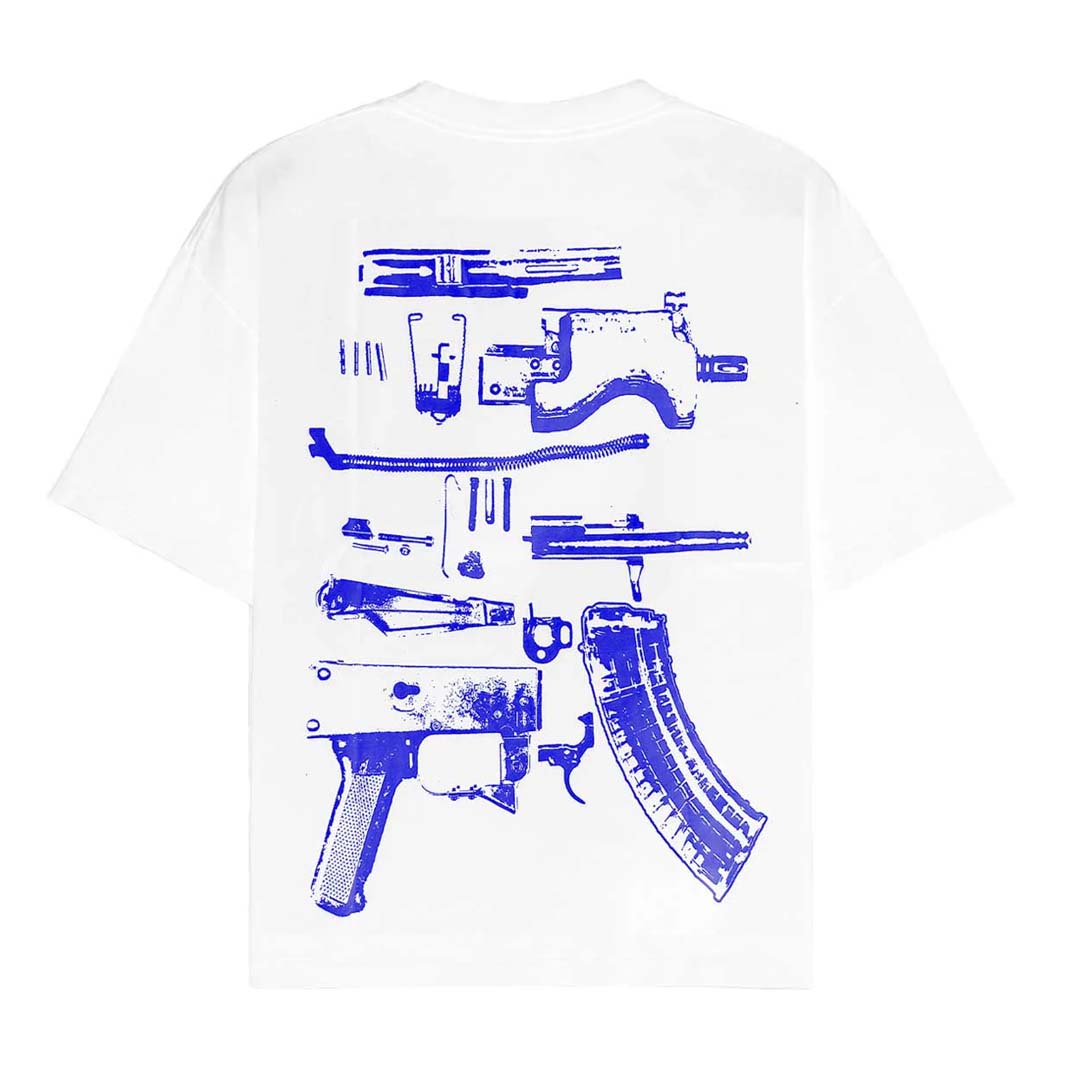 Kixkz In Draco We Trust Tee White Blue
