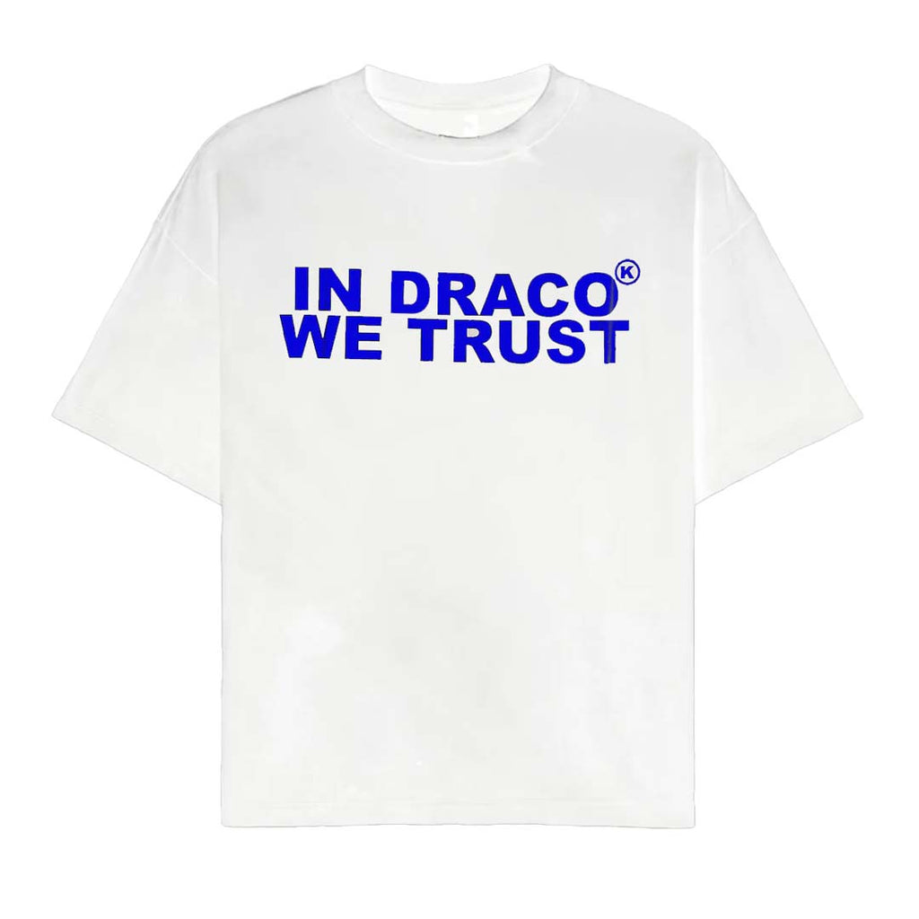 Kixkz In Draco We Trust Tee White Blue