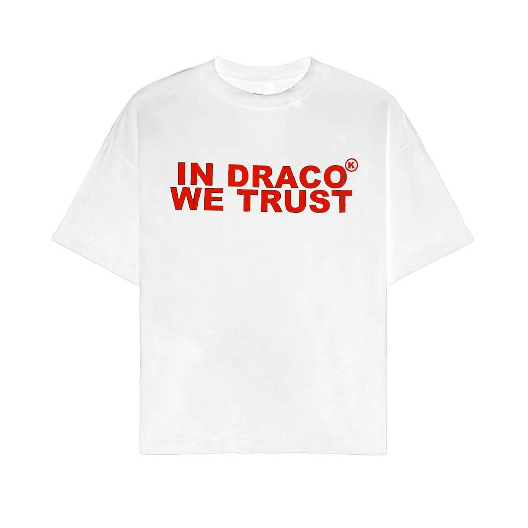 Kixkz In Draco We Trust Tee White/Red