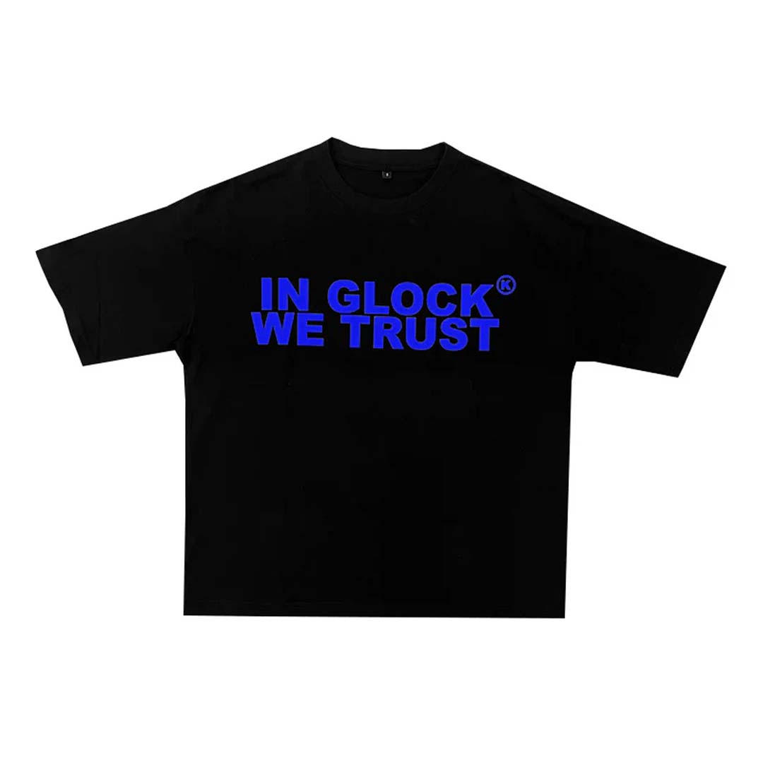 Kixkz In Glock We Trust Tee Black Blue
