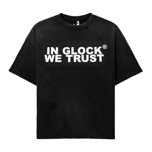 Kixkz In Glock We Trust Tee Black White