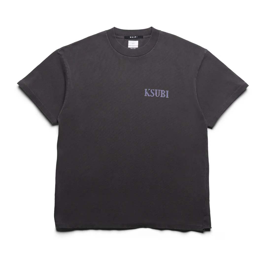 Ksubi Engine Ekcess SS Tee Charcoal