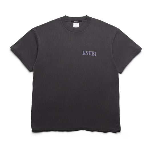 Ksubi Engine Ekcess SS Tee Charcoal