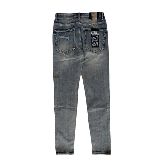 Ksubi Van Winkle Krystal Jeans Light Blue Wash