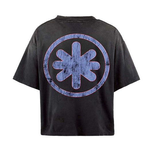 Lost Shdws Metallic Font Black Tee