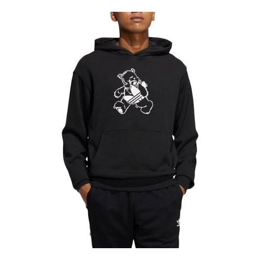 adidas originals Bear Logo Sports Black HL4103