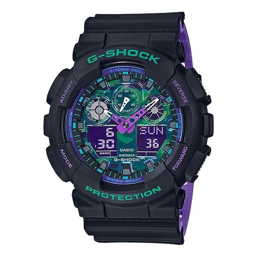 CASIO G-Shock Analog-Digital 'Black' GA-100BL-1A