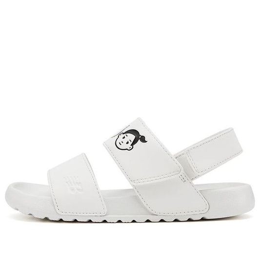 (PS) New Balance Noritake x NCLAY Crossover Velcro Sports Sandals 'White Black' YTNCLAYN