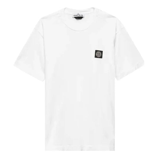 STONE ISLAND Patch Logo T-shirt 'White' 741524113-V0001