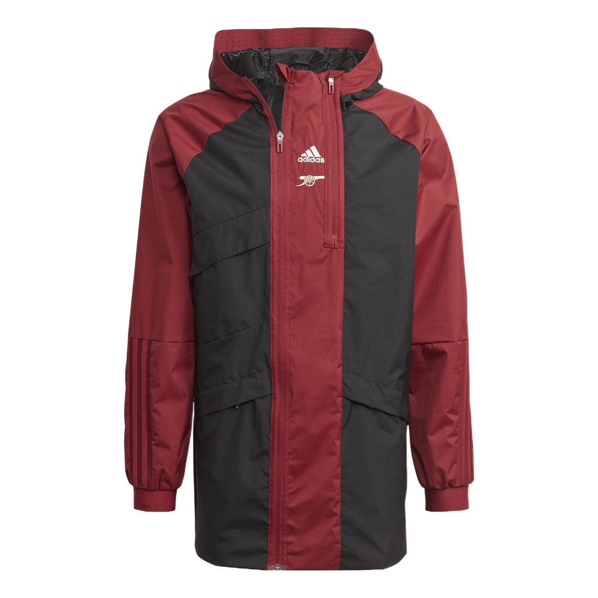 adidas Arsenal Hooded Jacket 'Black' GR4209