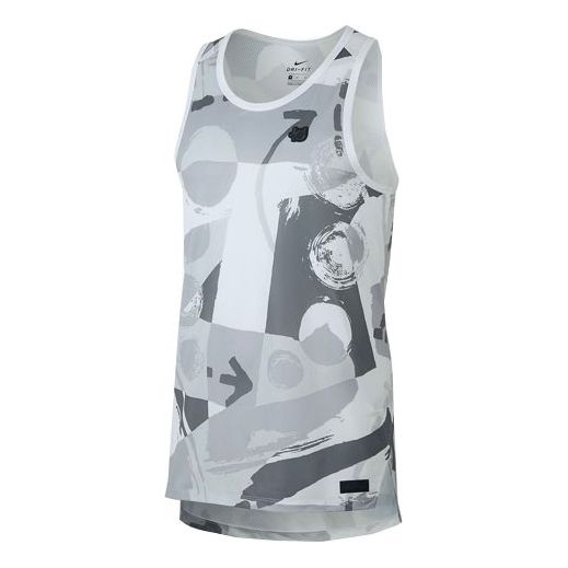 Nike KD TANK HYPERELITE Durant Men's Sports Training Basketball Vest Men's Grey 926265-043