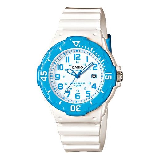 CASIO Waterproof Sports Quartz BlueWhite Analog LRW-200H-2B