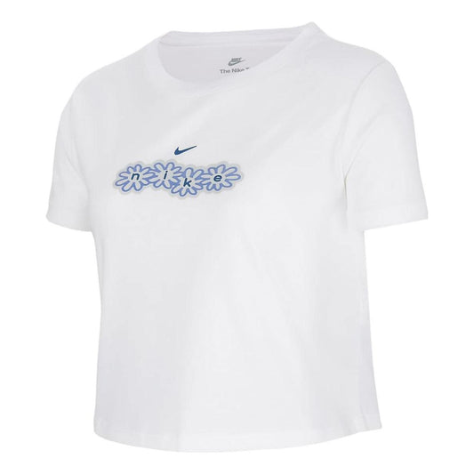 (PS) Nike Sportswear Crop T-Shirt 'White' FD5364-100