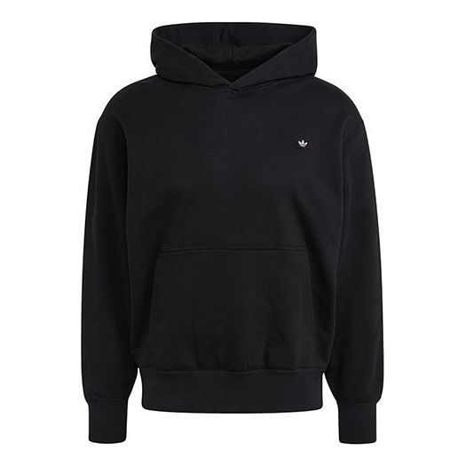 adidas originals Premium Hoody Athleisure Hooded Jumper For Men Black GN3384