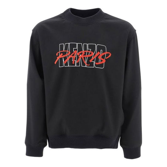 Men's KENZO Printing Cotton Pullover Black F955SW6041RN-99