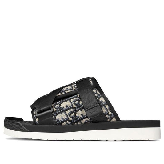 DIOR Alpha Oblique Slippers Black 3SA081YXV_H961