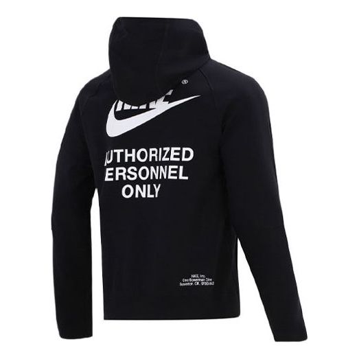 Men's Nike Training Sports logo Casual Hooded Jacket Autumn DM6549-010