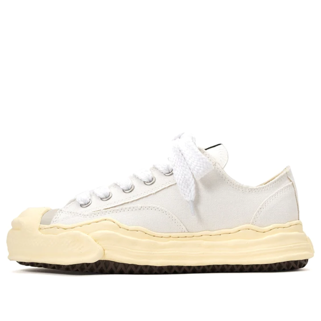 Maison MIHARA YASUHIRO HANK VL OG Sole Canvas Low-top Sneaker 'White' A09FW734-WHT