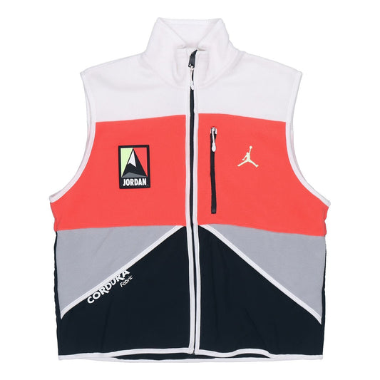 Air Jordan Winter Utility Vests 'White orange black' CW5985-100