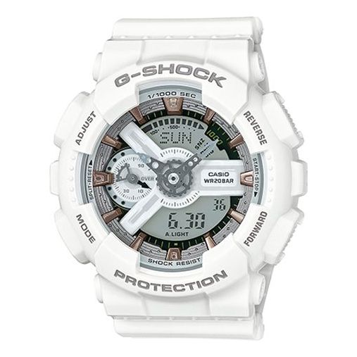 CASIO G-Shock Analog-Digital 'White' GMA-S110CM-7A2