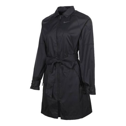 (WMNS) AS W Nike Sportswear TRND WVNS JKT Jacket WR TRNC Black CZ8975-010