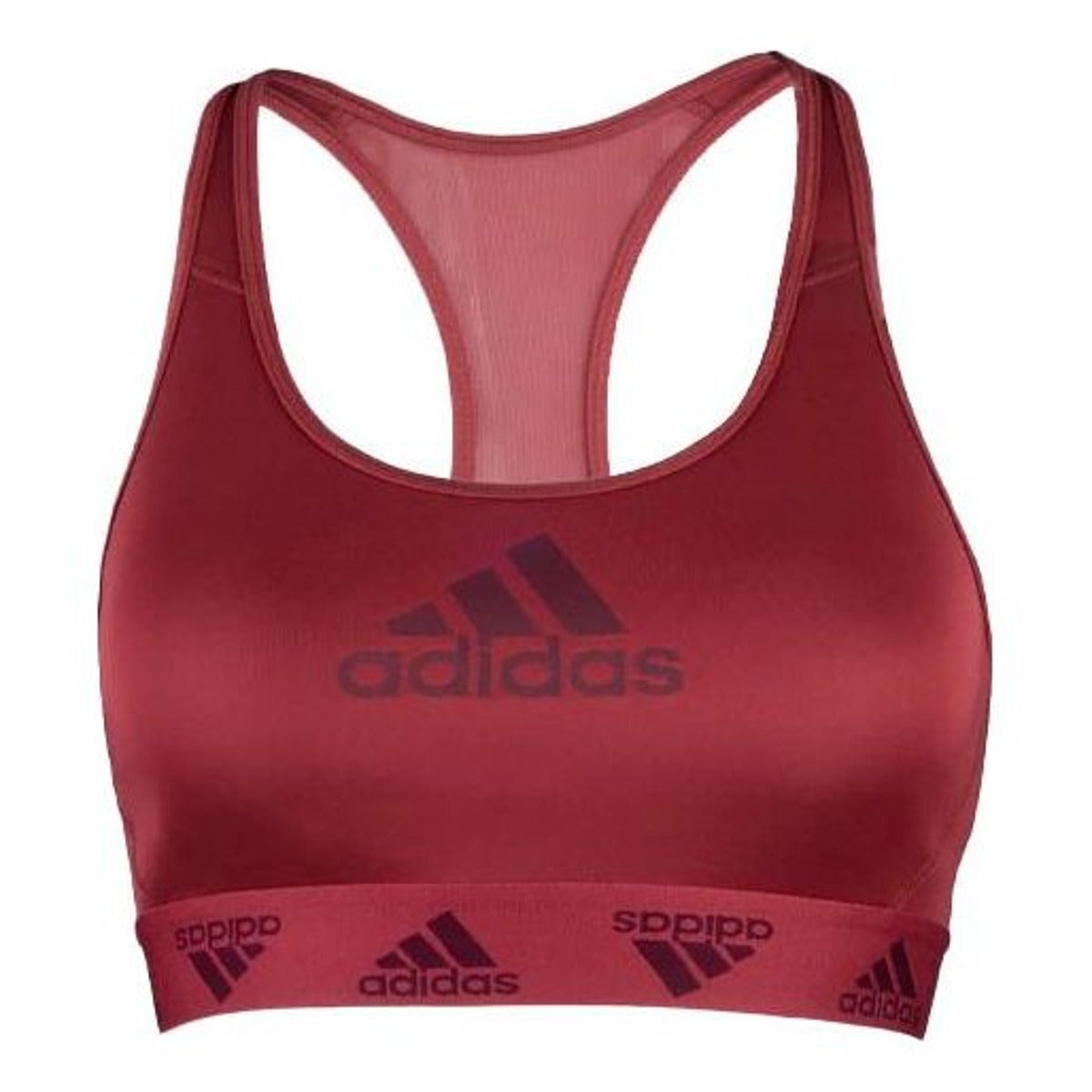 (WMNS) adidas Don't Rest Alphaskin Badge of Sport Bra 'Red' GC8176